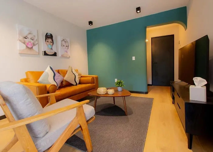Apartamento Jm 202 Capitalia 1br Terrace Style And Photogenic Escandon *