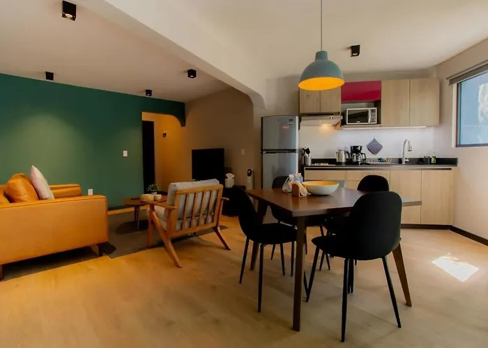 Apartamento Jm 202 Capitalia 1br Terrace Style And Photogenic Escandon