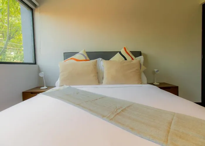 Jm 202 Capitalia 1br Terrace Style And Photogenic Escandon *