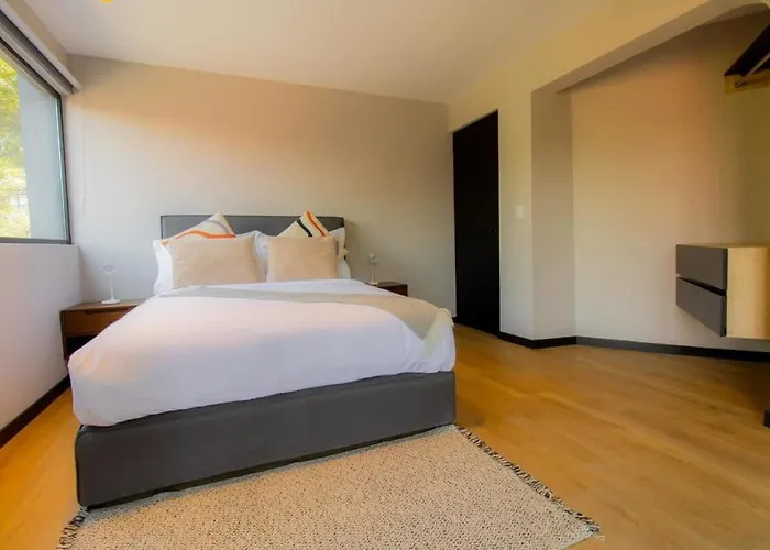 Apartamento Jm 202 Capitalia 1br Terrace Style And Photogenic Escandon Cidade do México