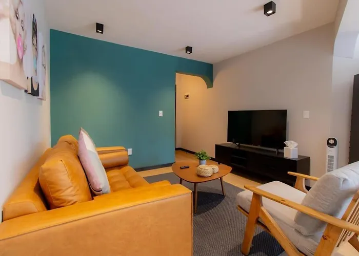 Apartamento Jm 202 Capitalia 1br Terrace Style And Photogenic Escandon