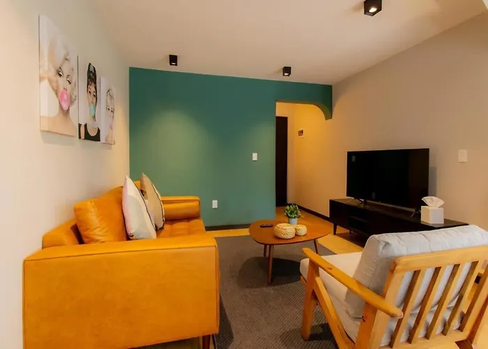 Jm 202 Capitalia 1br Terrace Style And Photogenic Escandon