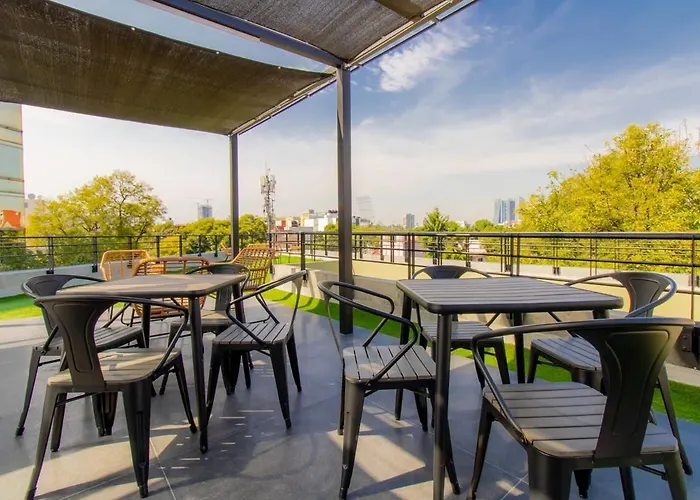 Apartamento Jm 202 Capitalia 1br Terrace Style And Photogenic Escandon